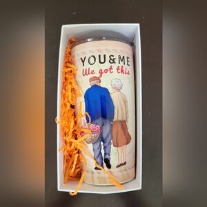 To My Wife 20 oz Tumbler. Raised/Textured Picture And Writing. Brand New.